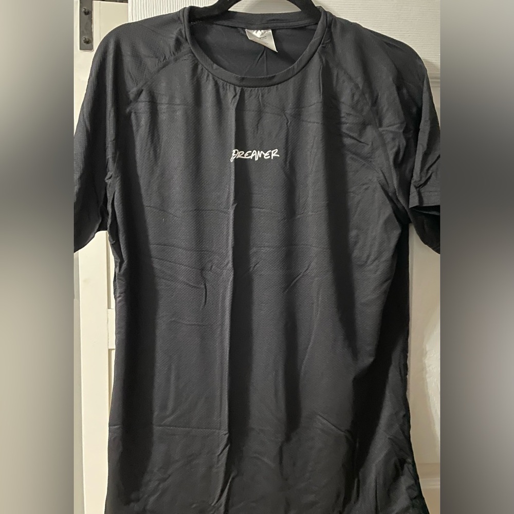 Dreamer Outfits Black Short Sleeve Spandex Tee